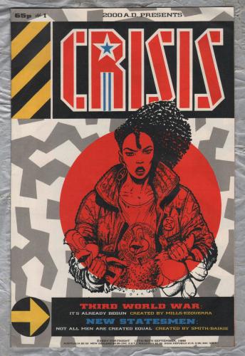 2000 A.D. Presents - CRISIS - Issue No.1 - 17th/30th September 1988 - `Third World War: It`s Already Begun` - Fleetway Publications